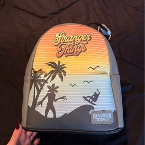 Stranger things backpack purse